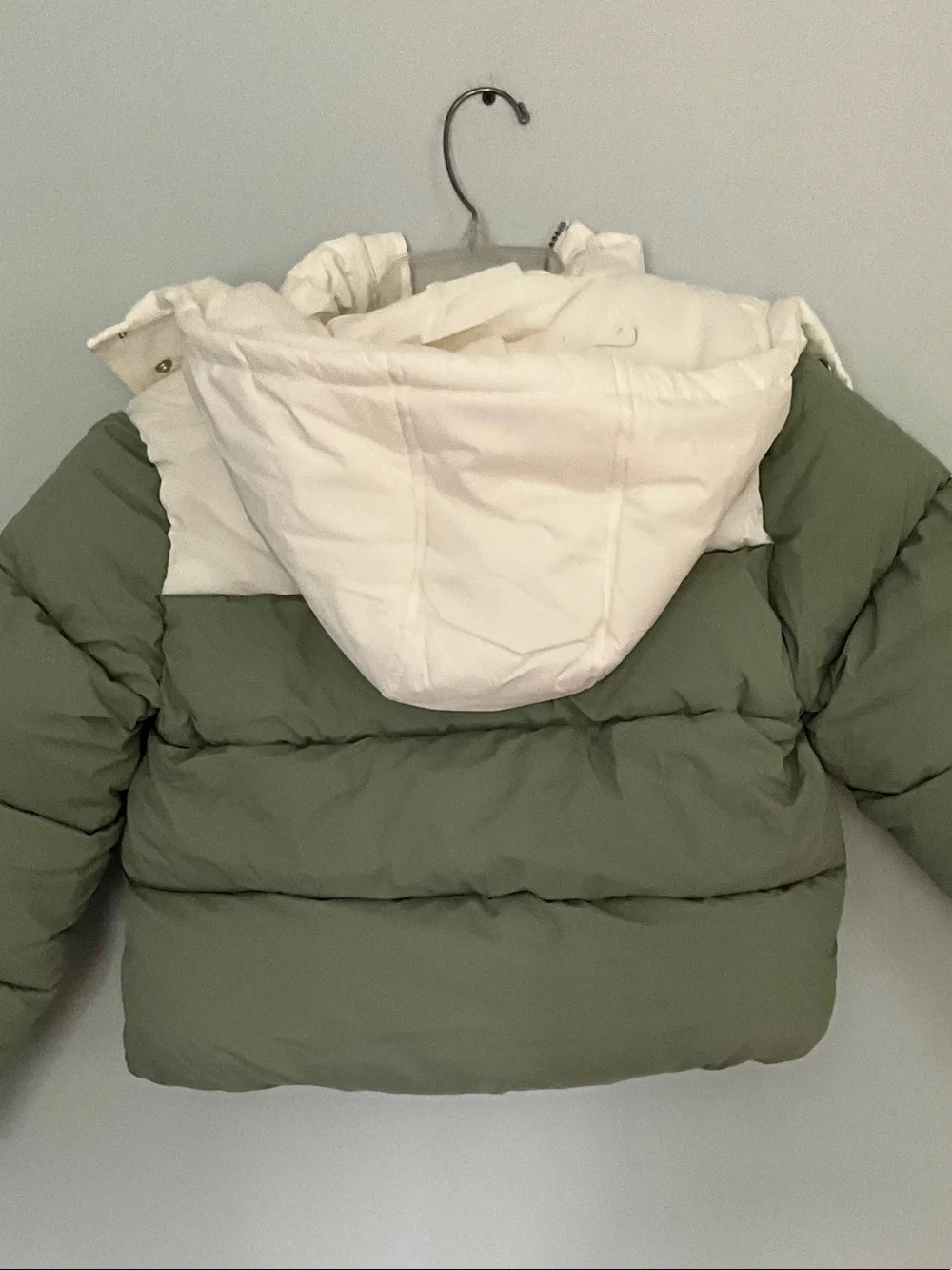Sam Edelman Olive & Cream Kids Puffer Jacket